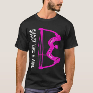 Camiseta Archery For Girls Archery Archery Engraçado Archer