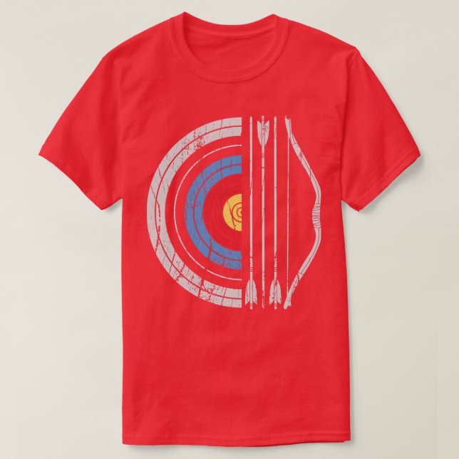 Camiseta Archery for Men Boys Girls Kids Archers Arco (Frente do Design)