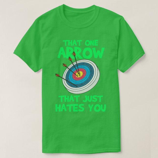 Camiseta Archery Gift Impressão Archer Aquele Impressão de  (Frente do Design)