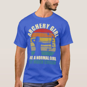 Camiseta Archery Girl Retro Archer