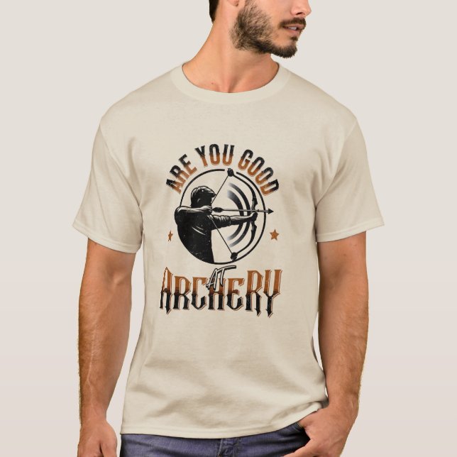 Camiseta Archery Humor Design (Frente)