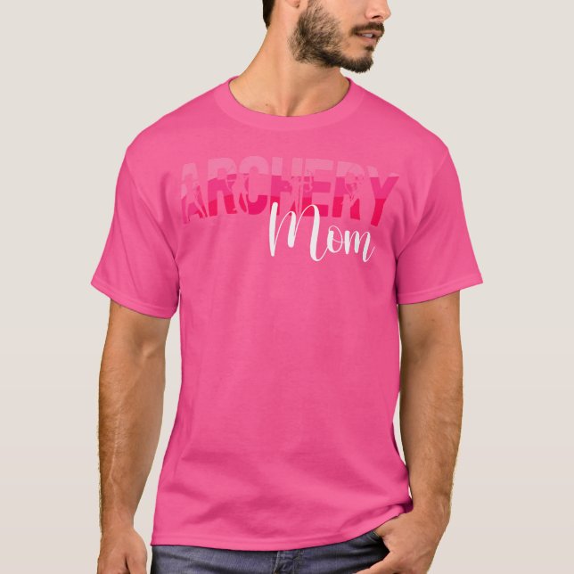 Camiseta Archery Mãe De Um Arqueiro Mãe Archery Mãe Archery (Frente)