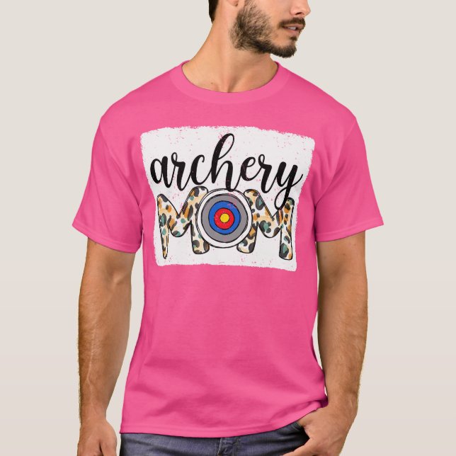 Camiseta Archery Mãe Leopard Archery Mama (Frente)