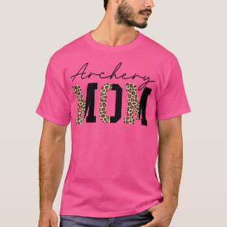 Camiseta Archery Mãe Leopard Archery Mama Ortoada Pare