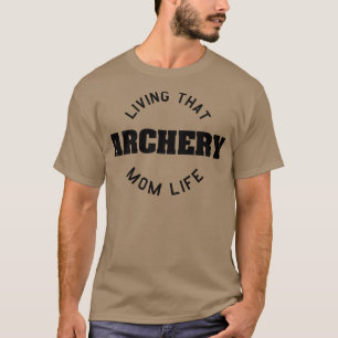 Camiseta Archery Mãe Perfeito presente para mãe pai pai