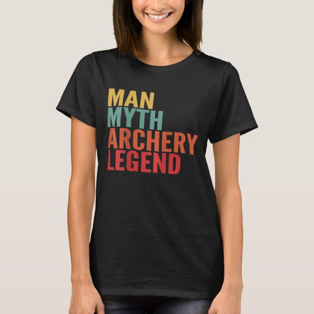 Camiseta Archery Man Myth Archery Legenda (Frente)