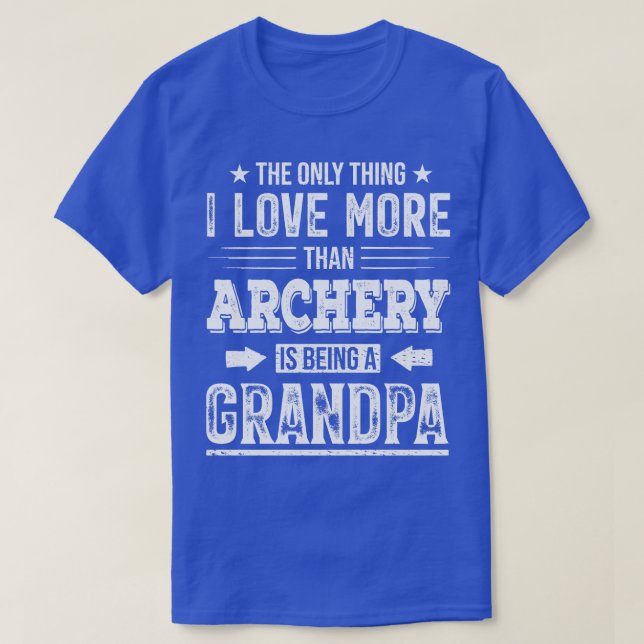 Camiseta Archery Sendo Um Avô (Frente do Design)