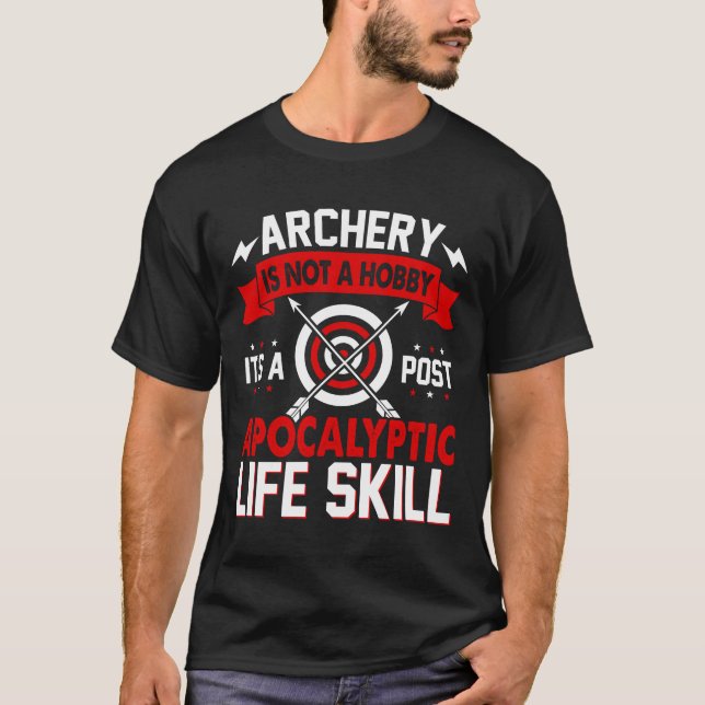 Camiseta Archery Shirt Ideery Archery não é um passatempo (Frente)