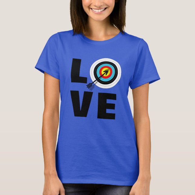 Camiseta Archery Sport Target Bullseye (Frente)