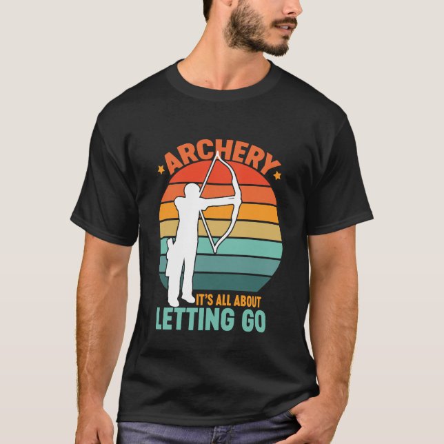 Camiseta Archery Sunset Bowman Archery Player Archery Coach (Frente)