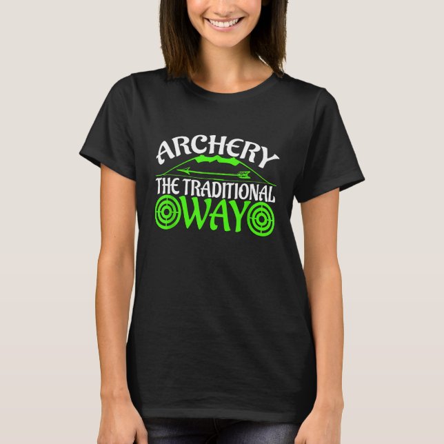 Camiseta Archery The Traditional Way Archers (Frente)