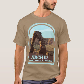 Camiseta Arches do Parque Nacional Americano Moab Utah, aca