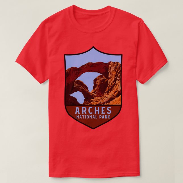 Camiseta Arches national park 43 (Frente do Design)