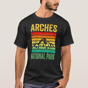 Camiseta Arches National Park Moab Utah Retro Sunset Souven