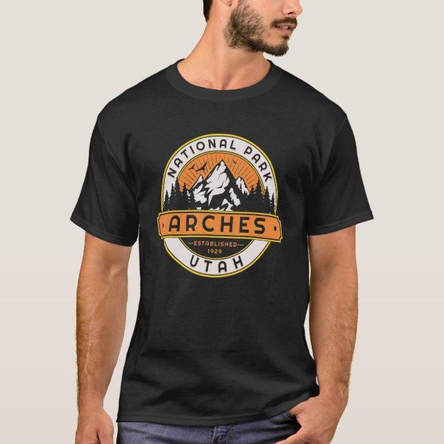 Camiseta Arches National Park Utah Carona ao ar livre (Frente)