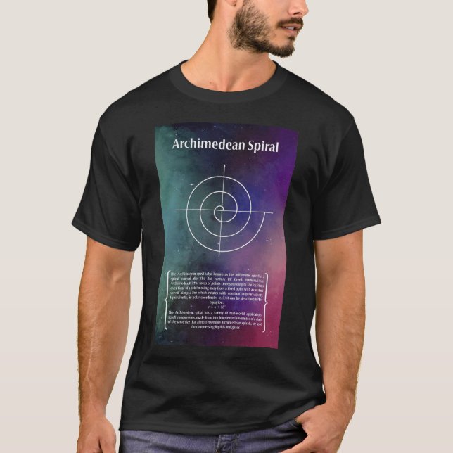 Camiseta Archimedean Spiral (Frente)