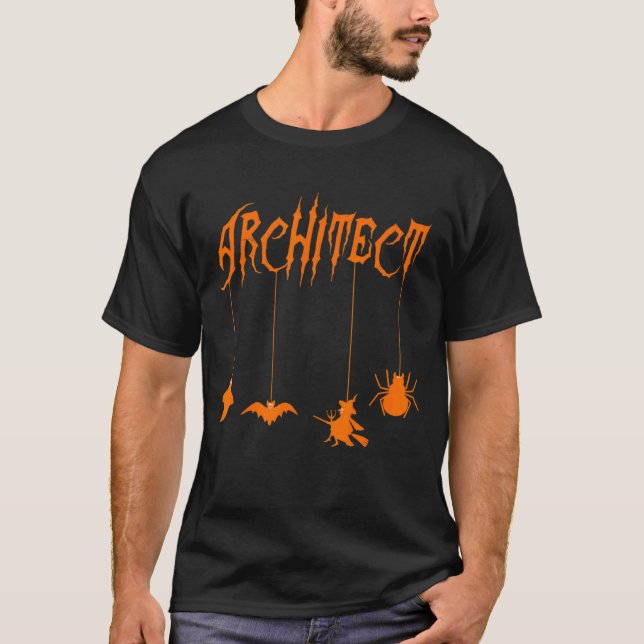 Camiseta Architect Halloween (Frente)