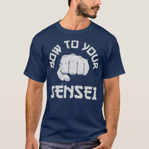 Camiseta Arco Ao Seu Sensei Engraçado Karate Artes Marciais