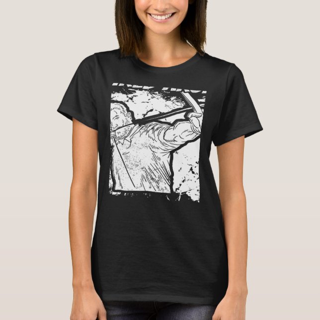 Camiseta Arco Archer Bowman,  Archer Archery Avô (Frente)