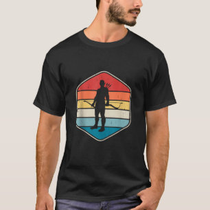 Camiseta Arco Archer de Caça ao Arco Longo Tanque de Fotogr