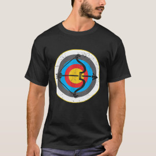 Camiseta Arco Archery Archer Arcos de Seta Caçando Caça