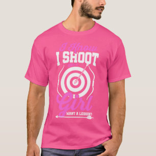 Camiseta Arco Archery Mãe e Meninas Mulheres Caçando Ideias