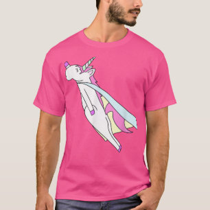 Camiseta Arco Arco-Íris Potente Voador do Unicórnio