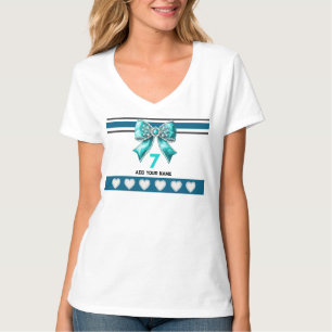 Camiseta Arco Azul Céu - Meias com Número de Nome