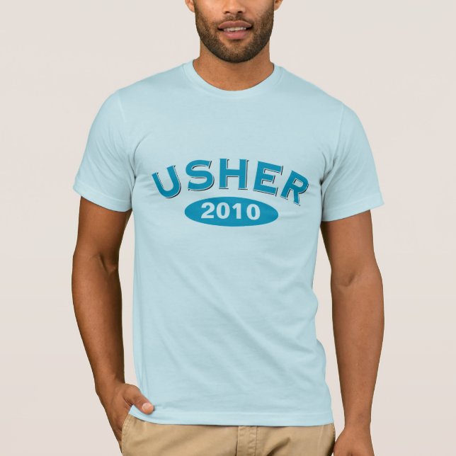 Camiseta Arco Azul Usher 2010 (Frente)