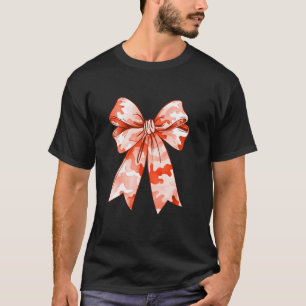 Camiseta Arco Camouflage Laranja Camo Mulher Fofa Gir