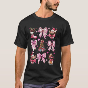 Camiseta Arco Coquete Árvore de Natal Xmas Papai Noel Menin
