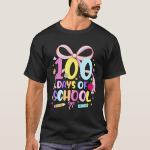 Camiseta Arco Coquete de 100 Dias de Escola 100º Dia de Esc