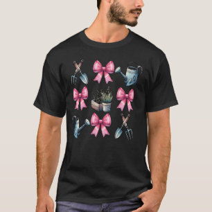 Camiseta Arco Coquete Fardim Ferramentas de Jardinagem Plan