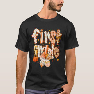 Camiseta Arco Coquete Floral de Outono da Primeira Série Pr