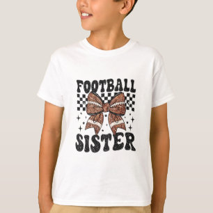 Camiseta Arco Coquete Futebol Americano Irmã Dia de Jogo Aç
