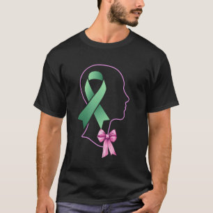 Camiseta Arco Coquete Mês de Conscientização da Saúde Menta