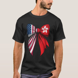 Camiseta Arco Coquete Raízes de Hong Kong Orgulho de Hong K