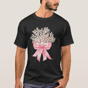 Camiseta Arco Coquete Recife de Coral Mar Oceano Garota Mãe