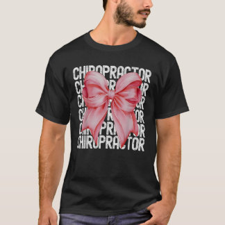 Camiseta Arco Coquette Chiropractor Spine Doctor Chiro
