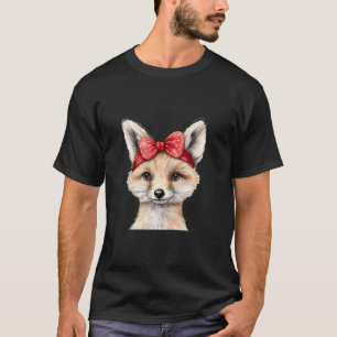 Camiseta Arco Coquette Fox Cute Women Teen Girls