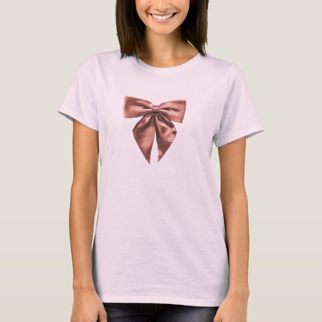 Camiseta Arco cor-de-rosa (Frente)