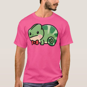 Camiseta Arco Cute Chameleon Kawaii Tie Zoo Day Trip Boys G