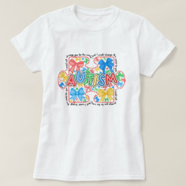 Camiseta Arco da Consciência da Consciência do Autismo para