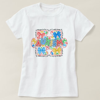 Camiseta Arco da Consciência da Consciência do Autismo para