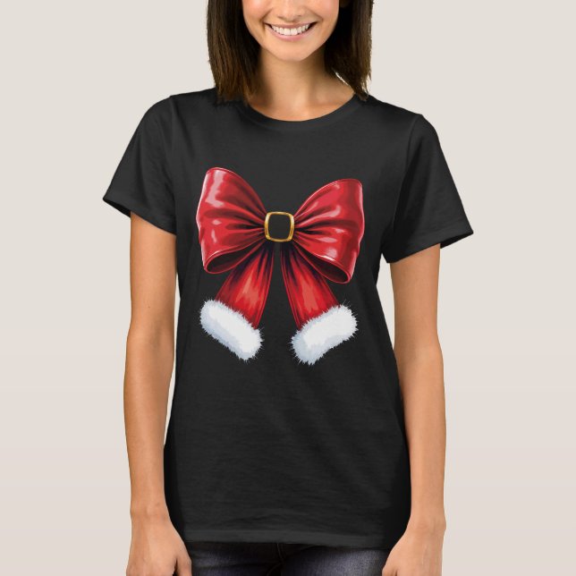 Camiseta Arco da Coquette de Natal (Frente)