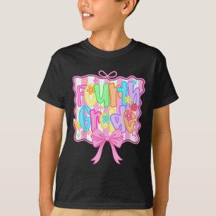 Camiseta Arco da quarta série de volta às aulas Fofo Coquet