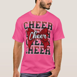 Camiseta Arco de Animação de Torcida Coquette Divertido Tor