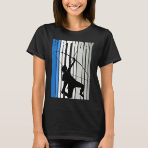 Camiseta Arco de aniversário do Turquoise Retro Vintage Gir