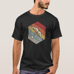 Camiseta Arco De Arranjo E Vintagem Geométrica Em Distância