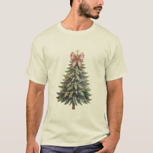 Camiseta Arco de árvore de Natal Coquette Xmas